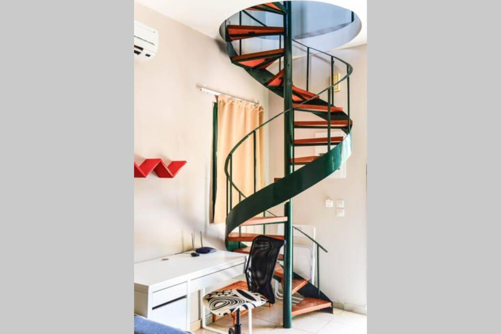 The Tower With The Orange Tree Garden Villa Ialysos  Exterior photo